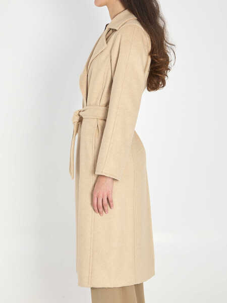 Paltoane Max Mara Riccio Coat BEIGE Femei (BM 19705136) 3