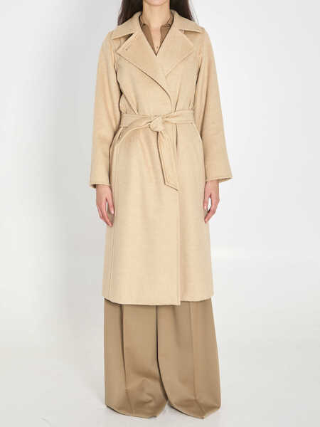 Paltoane Max Mara Riccio Coat BEIGE Femei (BM 19705136) 5