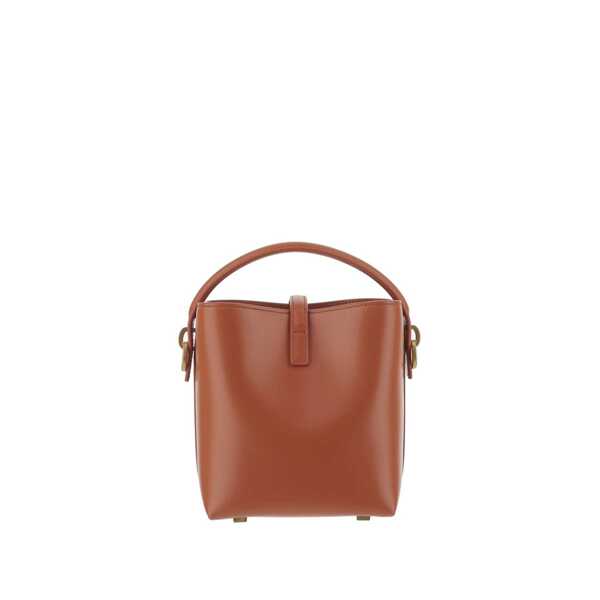 Genti de mana Saint Laurent Saint Laurent Le 37 Mini Shoulder Bag Orange Femei (BM 19705539) 3