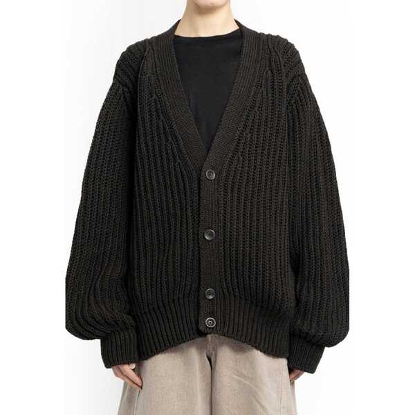 Cardigane LEMAIRE Lemaire Knit Cotton Cardigan Brown Barbati (BM 19705542) 3