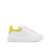 Alexander McQueen Alexander McQueen Leather Oversized Sneakers White