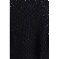 Pulovere Fabiana Filippi Dama - Pulovere casual Fabiana Filippi Jumper crafted from Platinum yarn with micro sequins BLU NOTTE Femei (BM 19705682) - B-mall.ro
