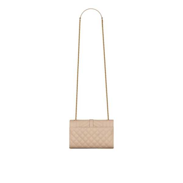 Genti de mana Saint Laurent Saint Laurent Envelope Small Bag Beige Femei (BM 19705683) 3