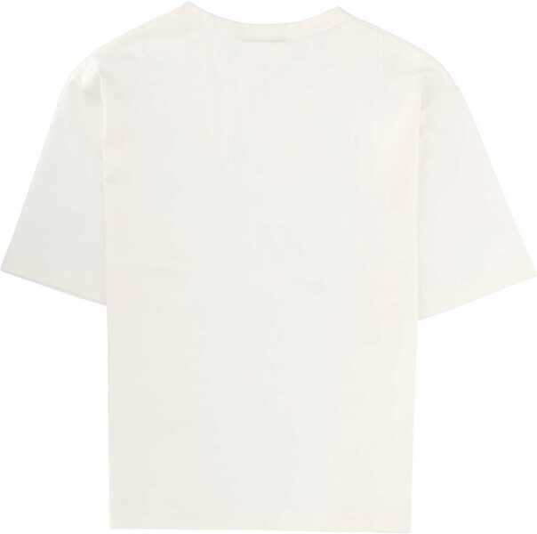 Tricouri STUDIO NICHOLSON T-Shirt Lee WHITE Femei (BM 19705694) 2