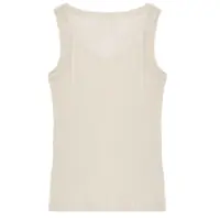 Topuri Fabiana Filippi Dama - Bluze Fabiana Filippi Cotton Tank Top IVORY Femei (BM 19705715) - B-mall.ro