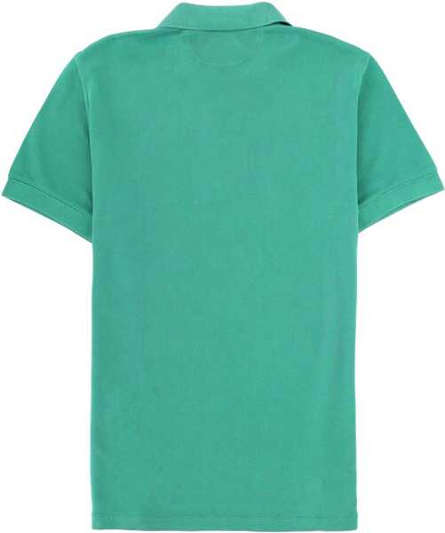 Tricouri Polo Tom Ford Lyocell And Cotton Polo Shirt GREEN Barbati (BM 19705721) 2