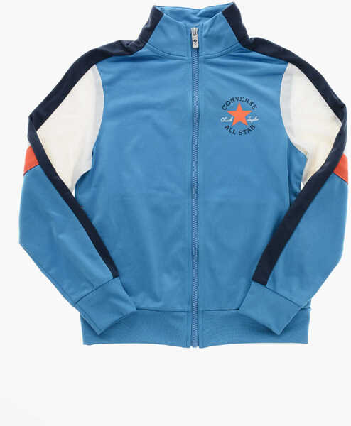 Pantaloni de trening Converse All Star Chuck Taylor Color Block Joggers And Sweatshirt Set Blue Baieti (BM 19705742) 2