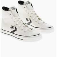 Sneakers All Star Cotton Player 76 High Top Sneakers With Leather Det Barbati