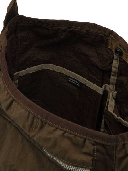 Genti tip postas Porter-Yoshida & Co Small Porter Crag Shoulder Bag Brown Barbati (BM 19705788) 5