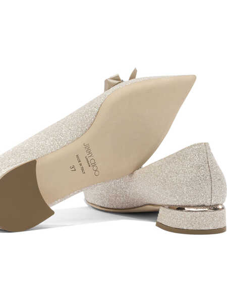 Pantofi cu toc Jimmy Choo Auria 25 mm pump Gold Femei (BM 19705794) 5