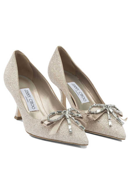 Pantofi cu toc Jimmy Choo Auria 70 mm pump Gold Femei (BM 19705797) 2