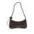 JACQUEMUS "Le Bisou Perle" small shoulder bag Brown