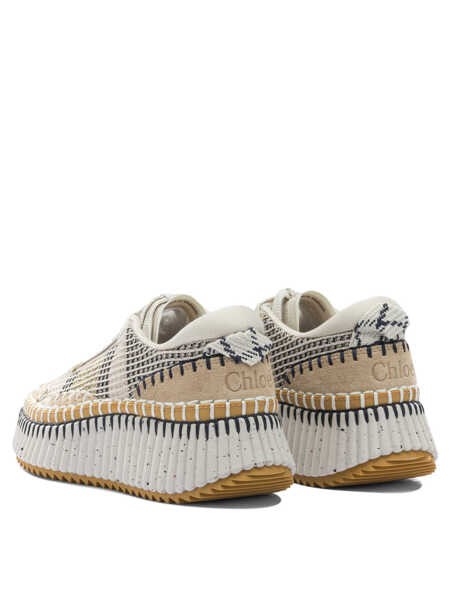Sneakers Chloe Nama Sneakers Beige Femei (BM 19705833) 4
