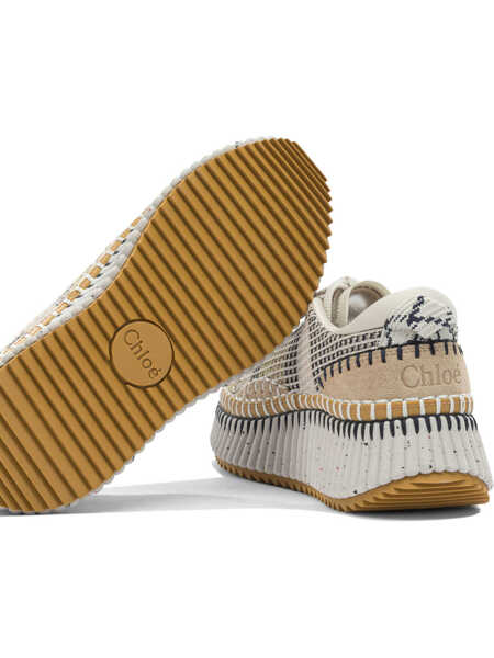 Sneakers Chloe Nama Sneakers Beige Femei (BM 19705833) 5