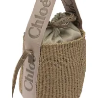 Genti de umar Chloe Dama - Genti de umar Chloe Small Woody shoulder bag Beige Femei (BM 19705836) - B-mall.ro