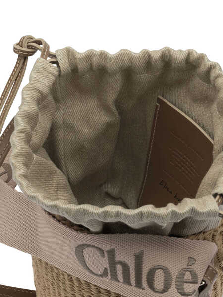 Genti de umar Chloe Small Woody shoulder bag Beige Femei (BM 19705836) 5