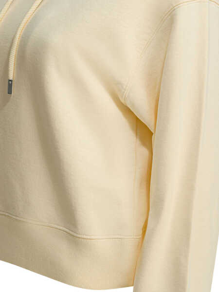 Bluze de trening JACQUEMUS Gros Grain Hoodie Beige Femei (BM 19705872) 4