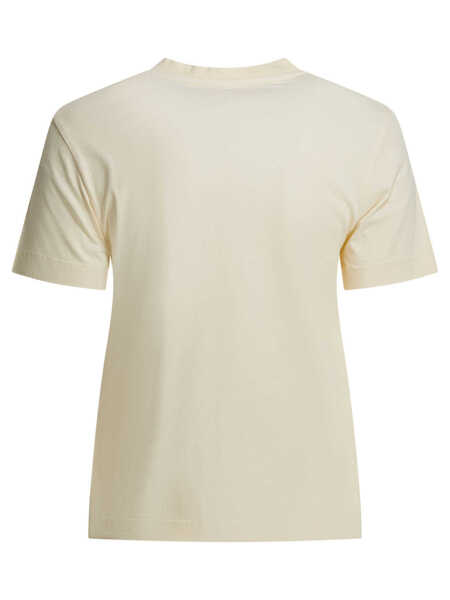 Tricouri JACQUEMUS Gros Grain T-shirt Beige Femei (BM 19705878) 2