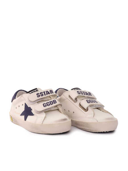 Sneakers Golden Goose OLD SCHOOL LEATHER UPPER SUEDE STAR AND HEEL White Fete (BM 19705905) 2