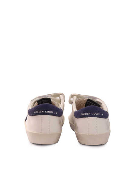 Sneakers Golden Goose OLD SCHOOL LEATHER UPPER SUEDE STAR AND HEEL White Fete (BM 19705905) 3