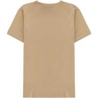 Tricouri Fabiana Filippi Dama - Tricouri Fabiana Filippi Cotton T-Shirt BEIGE Femei (BM 19705967) - B-mall.ro