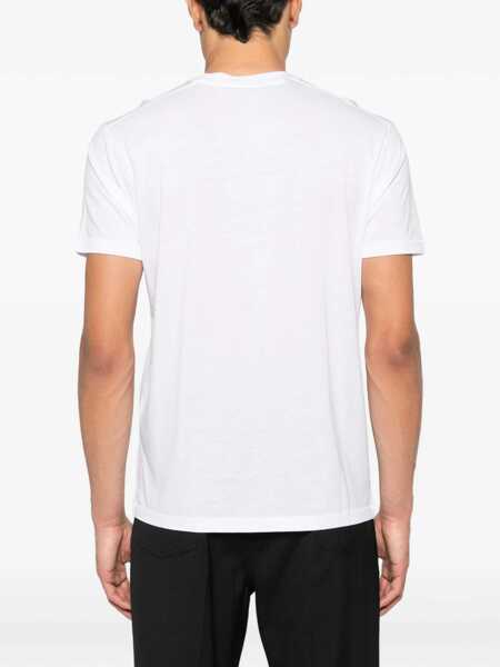 Tricouri Tom Ford Lyocell And Cotton T-Shirt WHITE Barbati (BM 19705991) 4