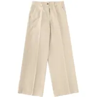 Pantaloni Cotton And Linen Tailored Pants Femei