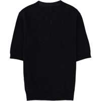 Tricouri Fabiana Filippi Dama - Tricouri Fabiana Filippi Linen Blend T-Shirt BLUE Femei (BM 19706000) - B-mall.ro