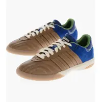 Sneakers Two-Tone Leather Low-Top Sneakers Barbati