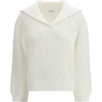 Pulovere casual Shirt collar Jumper Femei