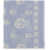 Alexander McQueen Skull Foulard ICE BLUE/WHITE