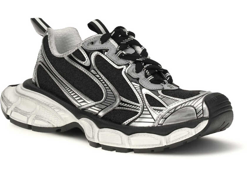 Sneakers Balenciaga 3XL BLACK / SILVER Femei (BM 19706636) 2