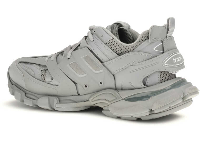 Sneakers Balenciaga Track Signature Sneakers GREY / FLUO YELLOW Barbati (BM 19706645) 3