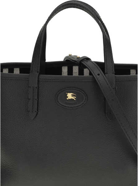 Genti de umar Burberry Reversible medium Bloomsbury Tote Bag BLACK/BLACK CALICO Femei (BM 19706648) 4