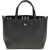 Burberry Reversible medium Bloomsbury Tote Bag BLACK/BLACK CALICO