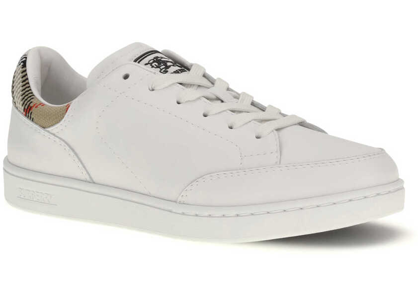 Sneakers Burberry Leather Set Sneakers P. WHITE/SAND IP CHK Femei (BM 19706657) 2