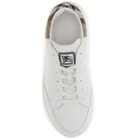 Pantofi sport Burberry Dama - Sneakers Burberry Leather Set Sneakers P. WHITE/SAND IP CHK Femei (BM 19706657) - B-mall.ro