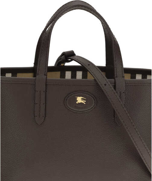 Genti de umar Burberry Bloomsbury Mini Reversible Tote Bag PEAT/SAND Femei (BM 19706669) 4