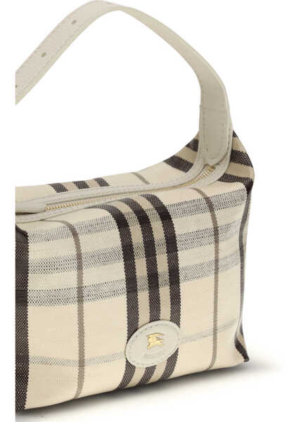Genti de umar Burberry Horseshoe Shoulder Bag LIGHT BEIGE Femei (BM 19706672) 4
