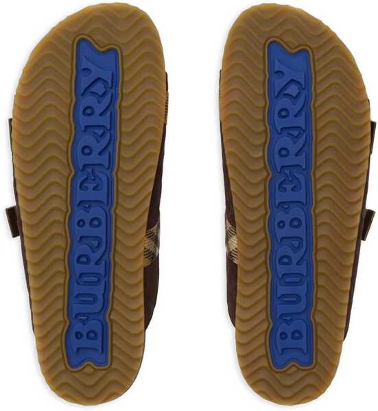 Sandale Burberry Check suede Urchin Sandals SNUG Barbati (BM 19706675) 5