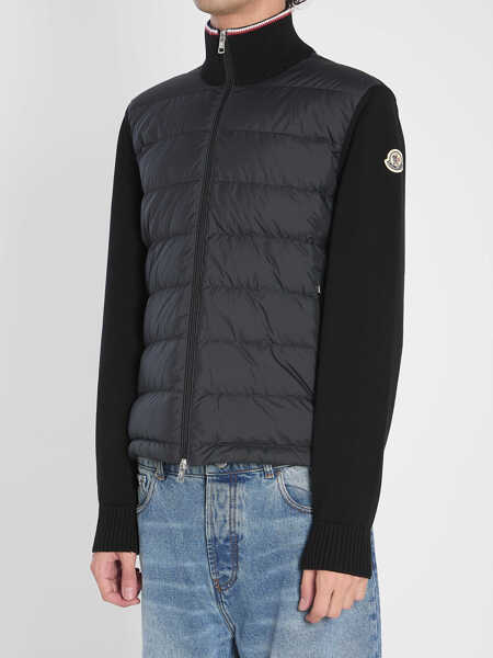 Cardigane Moncler Padded Cotton Cardigan BLACK Barbati (BM 19706741) 2