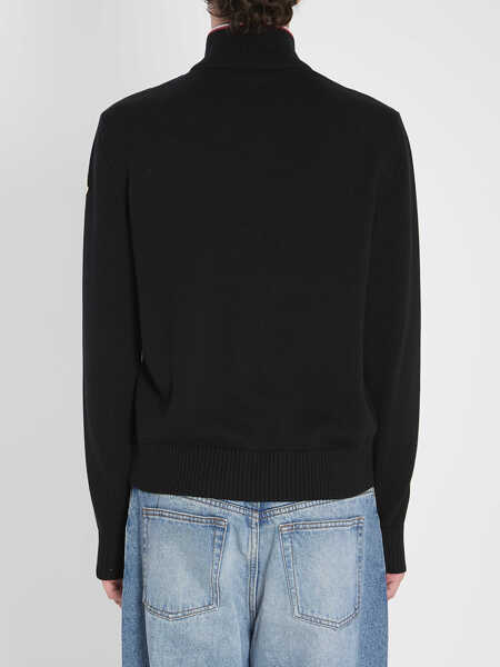 Cardigane Moncler Padded Cotton Cardigan BLACK Barbati (BM 19706741) 4