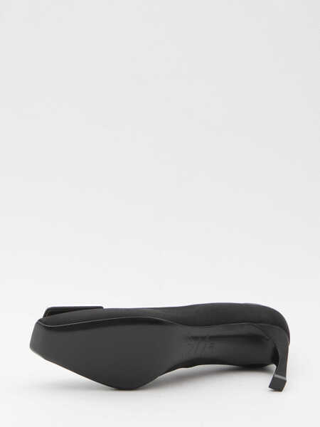 Pantofi cu toc Roger Vivier Trompette Satin Pumps BLACK Femei (BM 19706753) 4