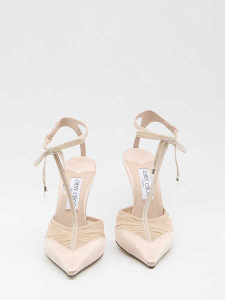 Pantofi cu toc Jimmy Choo Afia Mesh Pumps PINK Femei (BM 19706762) 5