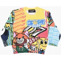 Bluze de trening Printed Crew-Neck Sweatshirt Baieti