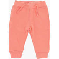 Pantaloni de trening Brushed Cotton Joggers With Printed Logo Baieti