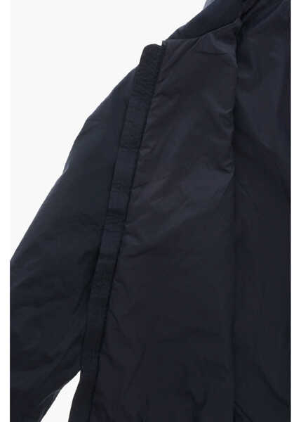 Jachete N21 Kids Nylon Bomber Fit Jacket With Front Zip Blue Fete (BM 19706819) 4