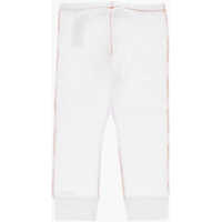 Colanti Marni pentru Fete - Colanti Marni Stretch Cotton Leggings With Visible Stitching White Fete (BM 19706828) - B-mall.ro