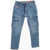 Diesel Mid Washed Ursy Cargo Denims 13Cm Light Blue