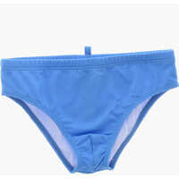 Chiloti Swimsuit Briefs With Printed Logo Baieti